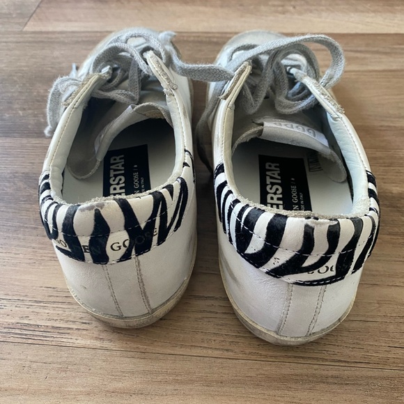 golden goose zebra/ leopard superstars - Picture 6 of 7